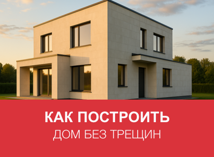Какая усадка у дома из газоблоков и как её избежать?