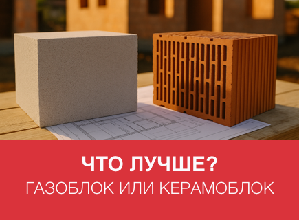 Газоблоки или керамоблоки: сравнение для строительства дома в Орловской области
