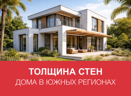 Газоблоки для южных регионов: как не переплатить за избыточную толщину стены